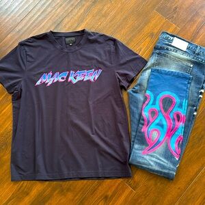 Makeen Shirt & Jeans Fit Size 42 & XXL
EUC/WORN ONCE